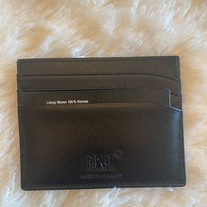 Brand New Leather Mont Blanc Card holder